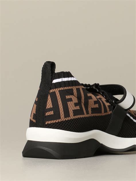 black mesh forever fendi sneaker|Fendi Forward sneakers .